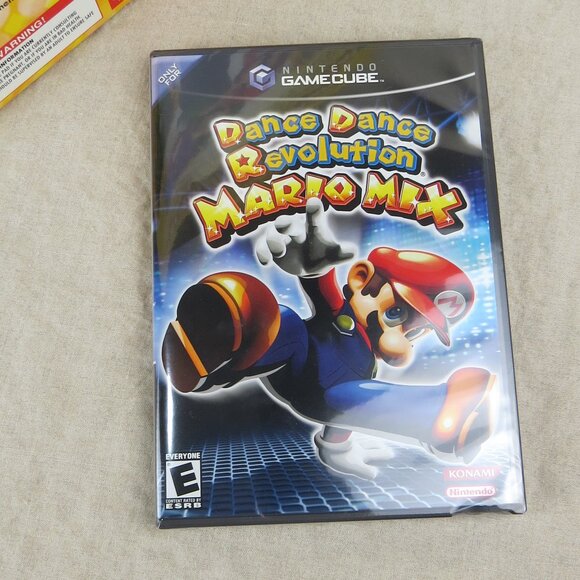 NEW OPEN BOX Dance Dance Revolution Mario Mix Nintendo Sealed GameCube Game - Picture 8 of 15